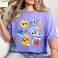 Vintage Solar System Teacher Cotton Casual Polyeste - Adult & Kids T-Shirts, Sweatshirts & Hoodies apparel design preview 1