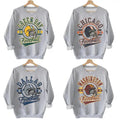 Vintage Sport Grey Football Classic All Team Fans - Adult & Kids T-Shirts, Sweatshirts & Hoodies apparel design preview 1