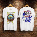 Vintage Steely Dan 1993 World Tour 93 Fans - Adult & Kids T-Shirts, Sweatshirts & Hoodies apparel design preview 1