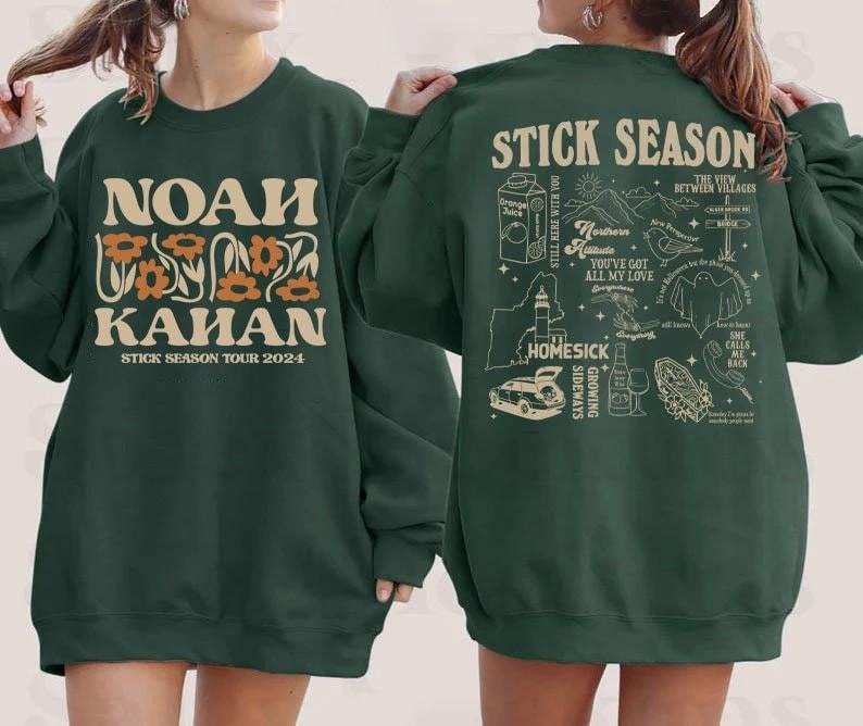 Vintage Stick Season Tour 2024 - Adult & Kids T-Shirts, Sweatshirts & Hoodies apparel design preview 1