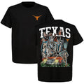 Vintage Texas Longhorns Football Western Skeleton - Adult & Kids T-Shirts, Sweatshirts & Hoodies apparel design preview 1