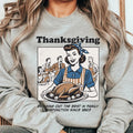 Vintage Thanksgiving Dysfunctional Family - Adult & Kids T-Shirts, Sweatshirts & Hoodies apparel design preview 1