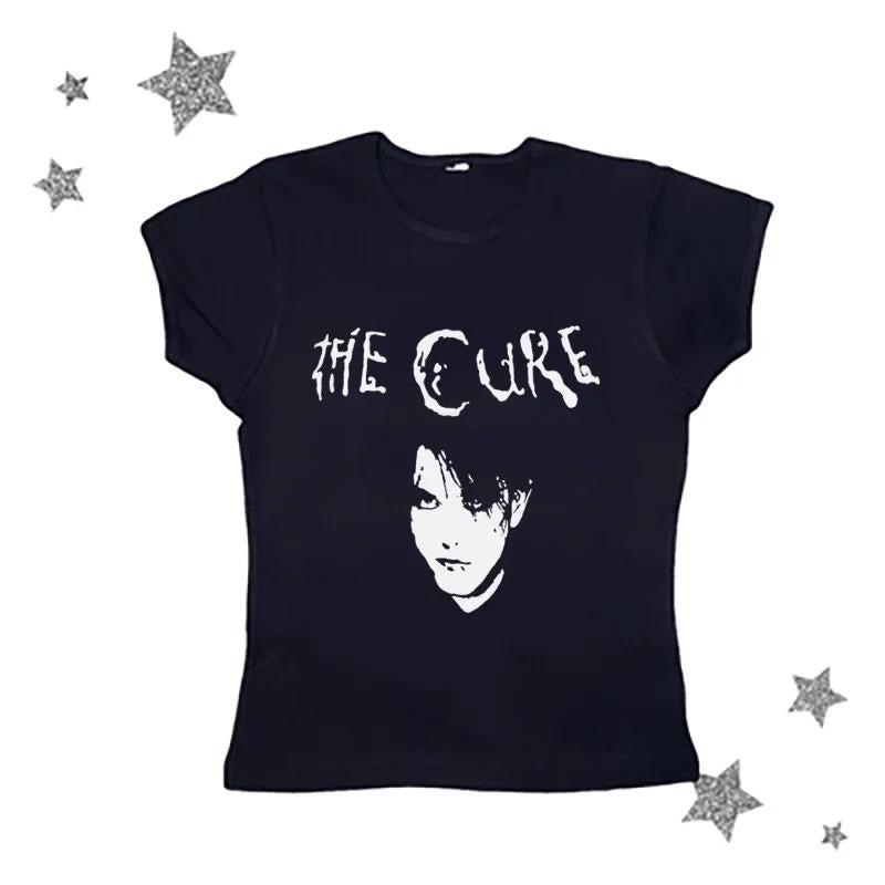 Vintage Cure Baby Y2k Top Streetwear Fitted Gothic - Adult & Kids T-Shirts, Sweatshirts & Hoodies apparel design preview 1