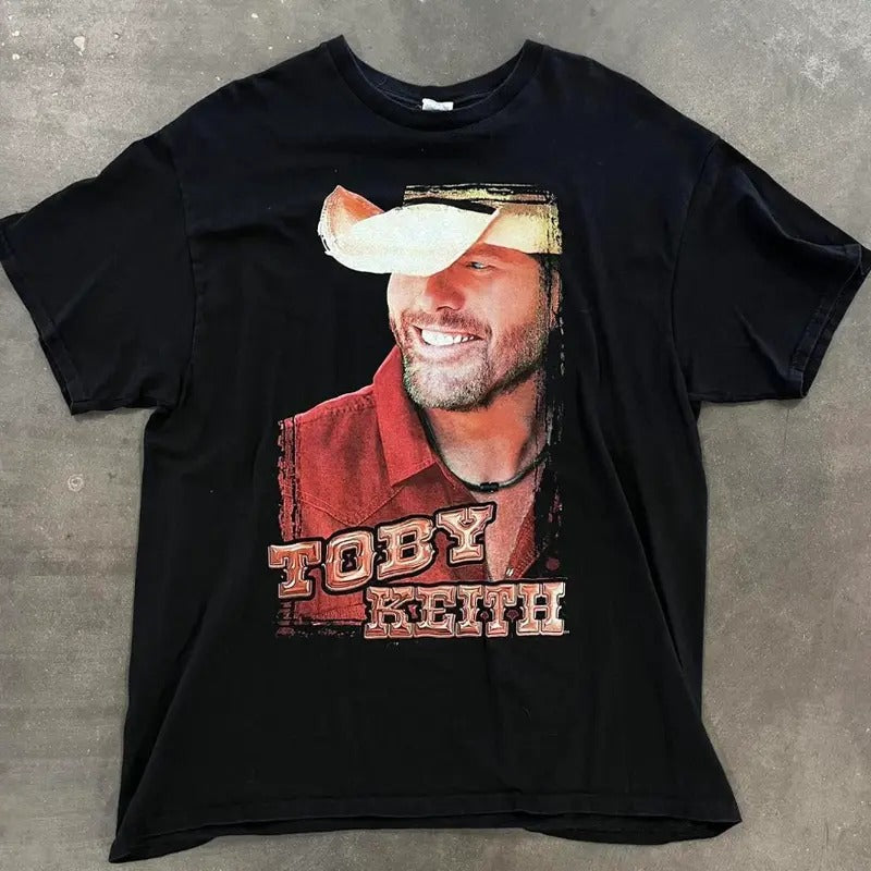 Vintage Toby Keith Band Classic Cotton Fabric - Adult & Kids T-Shirts, Sweatshirts & Hoodies apparel design preview 1