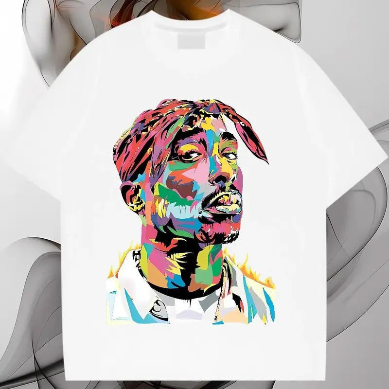 Vintage TuPac Shakur 2Pac 90s Rapper Hip Hop Legends - Adult & Kids T-Shirts, Sweatshirts & Hoodies apparel design preview 1