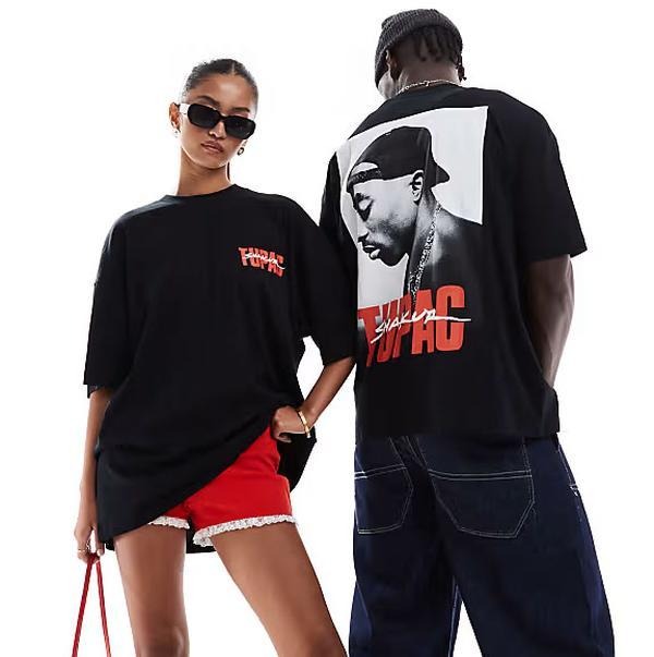 Vintage Tupac Bootleg Shakur 2Pac Rapper Hip Hop 90s - Adult & Kids T-Shirts, Sweatshirts & Hoodies apparel design preview 1