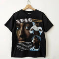 Vintage Tupac Shakur 2Pac 90s Rapper Hip Hop Legends - Adult & Kids T-Shirts, Sweatshirts & Hoodies apparel design preview 1