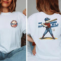 Vintage Wanna Be Baller Baseball Shot Caller Retro - Adult & Kids T-Shirts, Sweatshirts & Hoodies apparel design preview 1