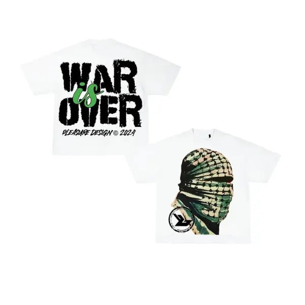 Vintage War Is Over Cotton Short Sleeve - Adult & Kids T-Shirts, Sweatshirts & Hoodies apparel design preview 1