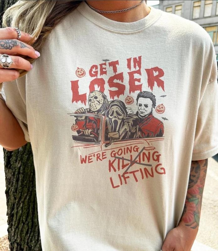 Vintage Were Going Lifting Gym Retro Halloween - Adult & Kids T-Shirts, Sweatshirts & Hoodies apparel design preview 1