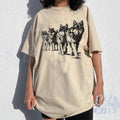 Vintage Wolf 90s Lovers Retro 2000s Nature Oversize - Adult & Kids T-Shirts, Sweatshirts & Hoodies apparel design preview 1