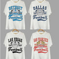VintageAll Teams Football Gildan 5000 Sport Classic - Adult & Kids T-Shirts, Sweatshirts & Hoodies apparel design preview 1