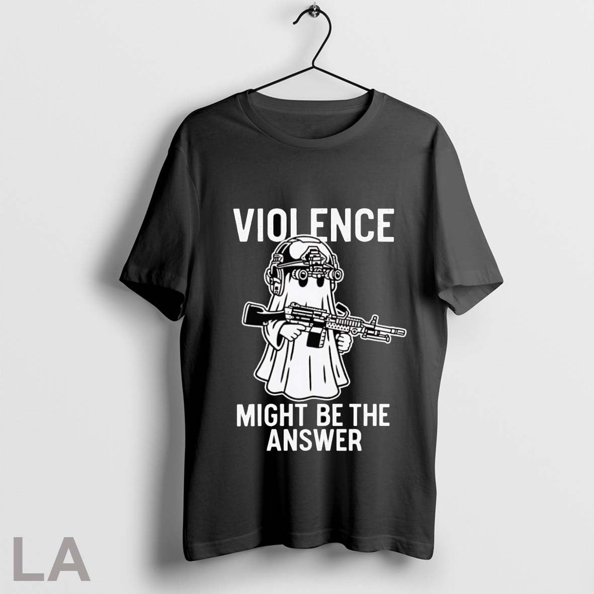 Violence Might Be The Answer - Adult & Kids T-Shirts, Sweatshirts & Hoodies apparel design preview 1