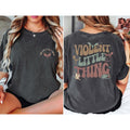 Violent Little Thing 2 Sided Fourth Wing Dragon Rider - Adult & Kids T-Shirts, Sweatshirts & Hoodies apparel design preview 1