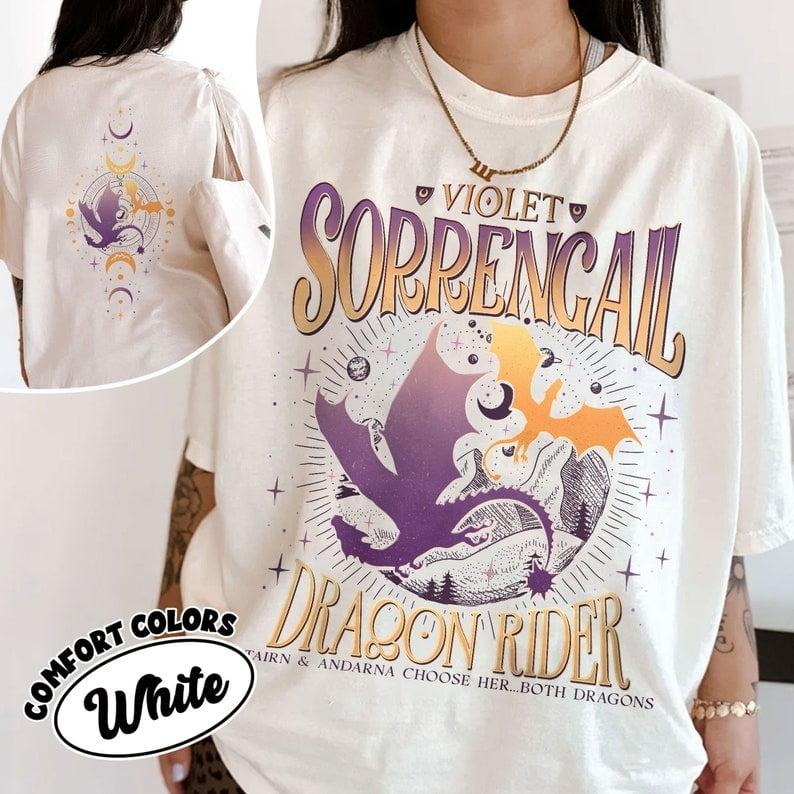 Violent Little Thing Fourth Wing Dragon Riders - Adult & Kids T-Shirts, Sweatshirts & Hoodies apparel design preview 1