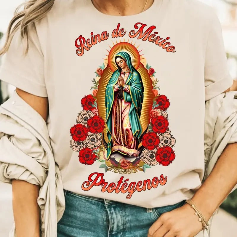 Virgin Guadalupe Beach Morena - Adult & Kids T-Shirts, Sweatshirts & Hoodies apparel design preview 1