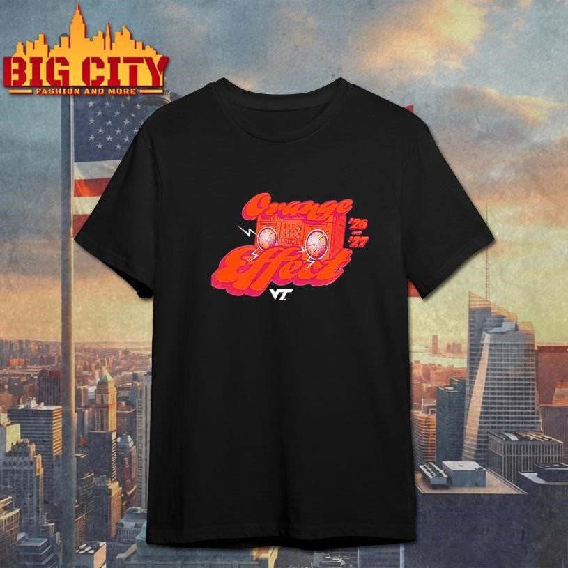 Virginia Tech Orange Effect Woman - Adult & Kids T-Shirts, Sweatshirts & Hoodies apparel design preview 1