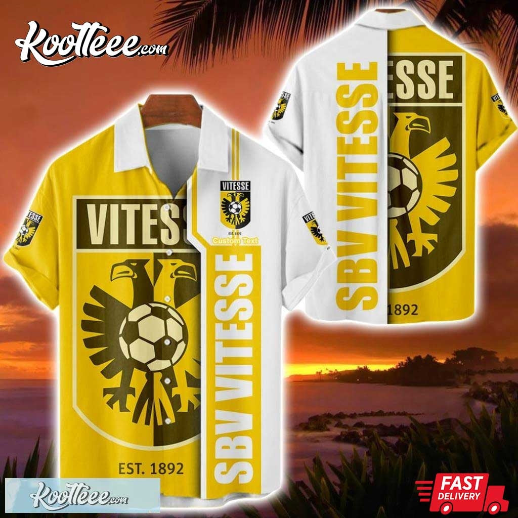 Vitesse Football club Custom Name Hawaiian - Adult & Kids T-Shirts, Sweatshirts & Hoodies apparel design preview 1