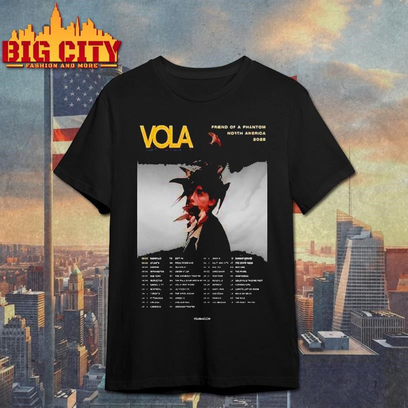 Vola Friend Of A Phantom North America Tour 2025 - Adult & Kids T-Shirts, Sweatshirts & Hoodies apparel design preview 1