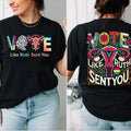 Vote Like Ruth Sent You Two Sides Political Activism - Adult & Kids T-Shirts, Sweatshirts & Hoodies apparel design preview 1