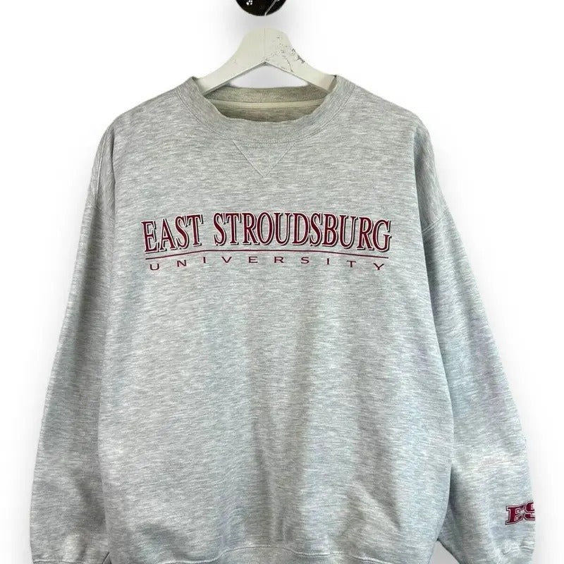 Vtg East Stroudsburg University Collegiate Spellout - Adult & Kids T-Shirts, Sweatshirts & Hoodies apparel design preview 1