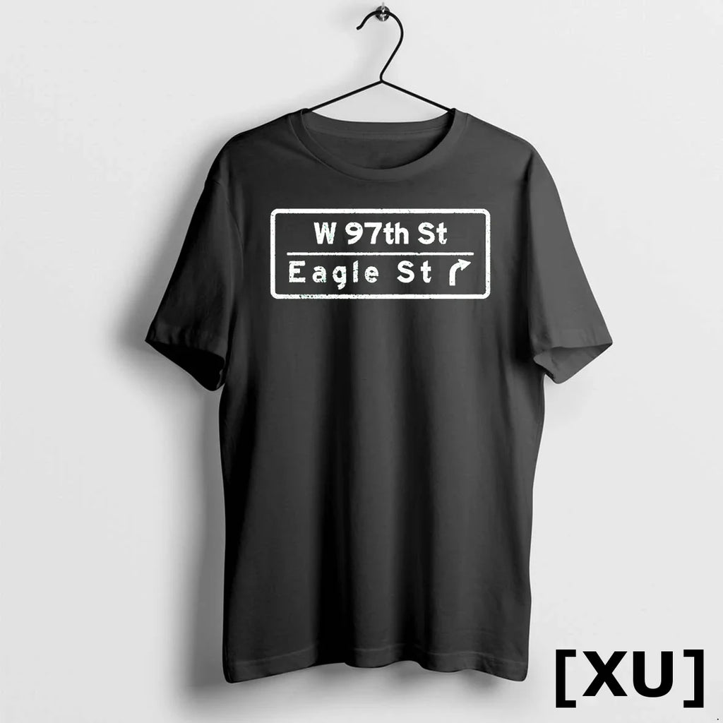 W 97th St Eagle Road Signs Sweater - Adult & Kids T-Shirts, Sweatshirts & Hoodies apparel design preview 1