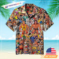 Wrestling Character Collage Hawaiian Vintage Hawaii - Adult & Kids T-Shirts, Sweatshirts & Hoodies apparel design preview 1