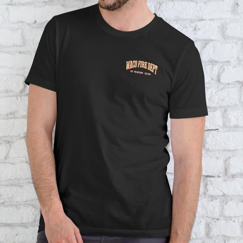 WACO FIRE DEPT ATF FBI DIVISION Cotton Size Medium - Adult & Kids T-Shirts, Sweatshirts & Hoodies apparel design preview 1