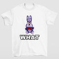 WHAT Ironic Funny FNAF Bonnie Plush Meme Highlighting - Adult & Kids T-Shirts, Sweatshirts & Hoodies apparel design preview 1
