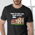 WHERE WOKE LIVED BEFORE 90'S Cotton Casual Menswear - Adult & Kids T-Shirts, Sweatshirts & Hoodies apparel design preview 1