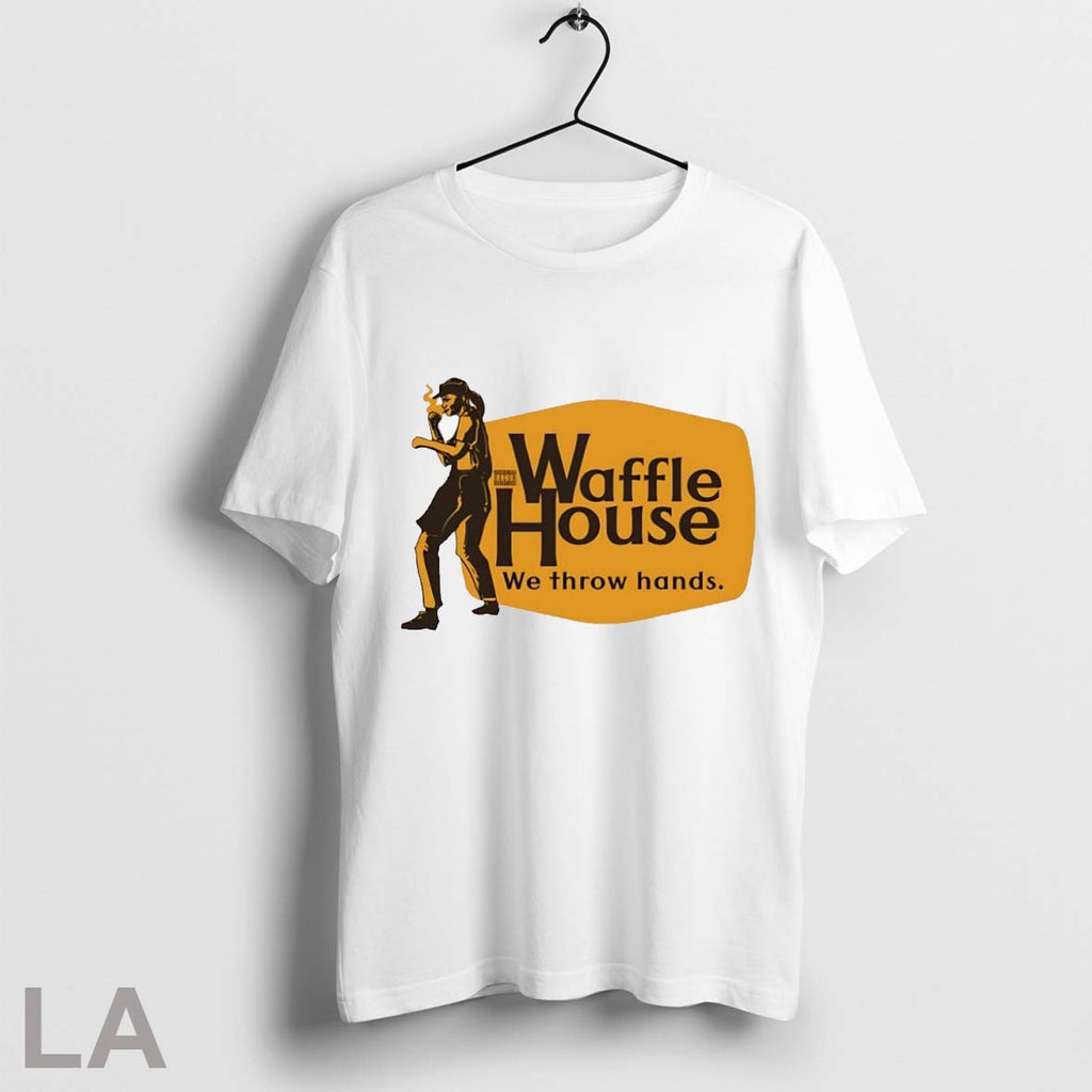 Waffle House We Throw Hands - Adult & Kids T-Shirts, Sweatshirts & Hoodies apparel design preview 1