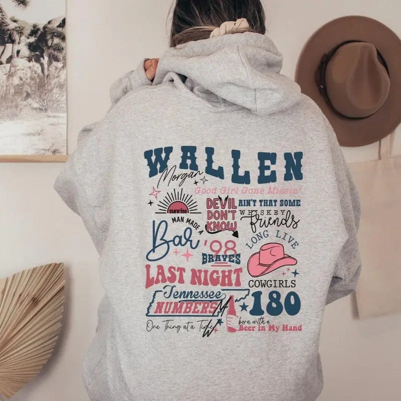 Wallen (Ash Grey - Adult & Kids T-Shirts, Sweatshirts & Hoodies apparel design preview 1