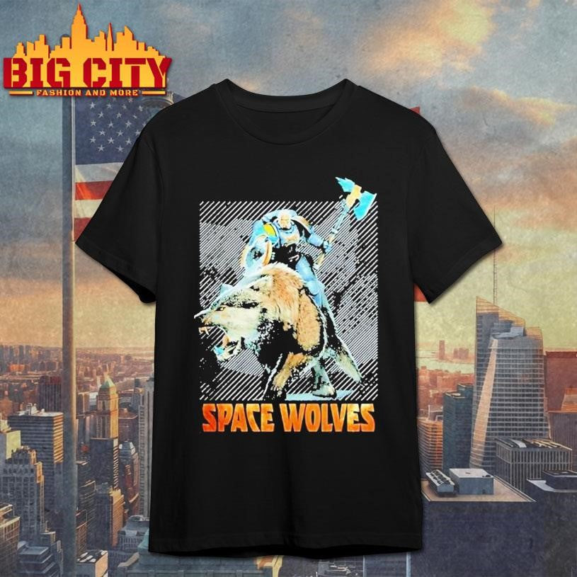 Warhammer 40,000 Space Wolves - Adult & Kids T-Shirts, Sweatshirts & Hoodies apparel design preview 1