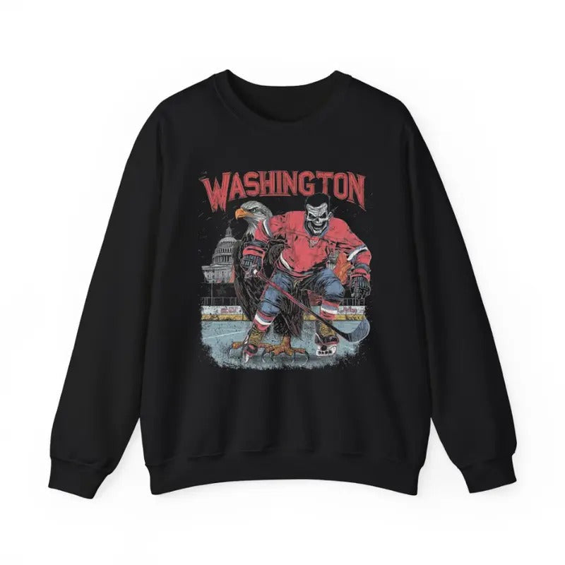 Washington Hockey Fan Lover - Adult & Kids T-Shirts, Sweatshirts & Hoodies apparel design preview 1