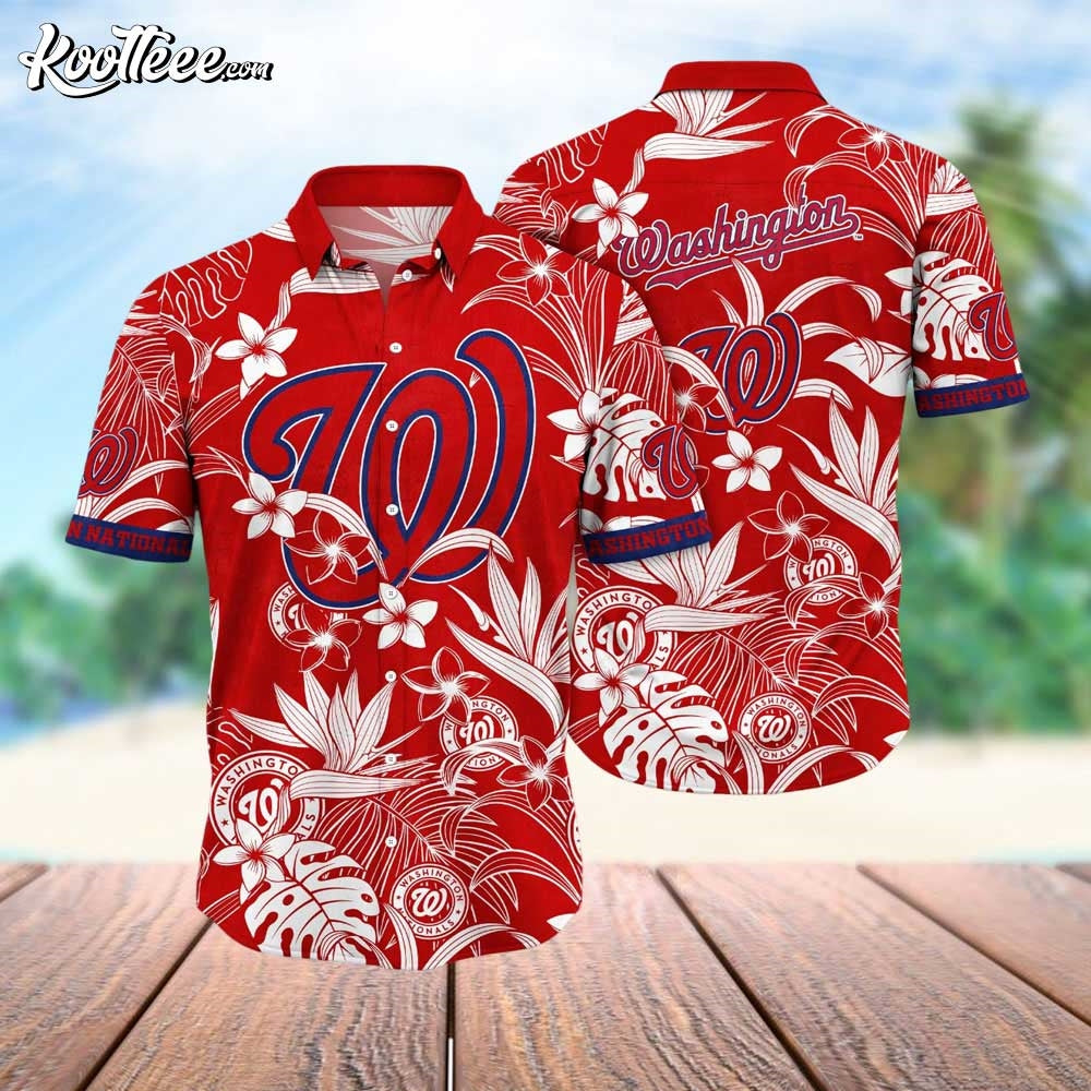 Washington Nationals Island Legends Hawaiian - Adult & Kids T-Shirts, Sweatshirts & Hoodies apparel design preview 1
