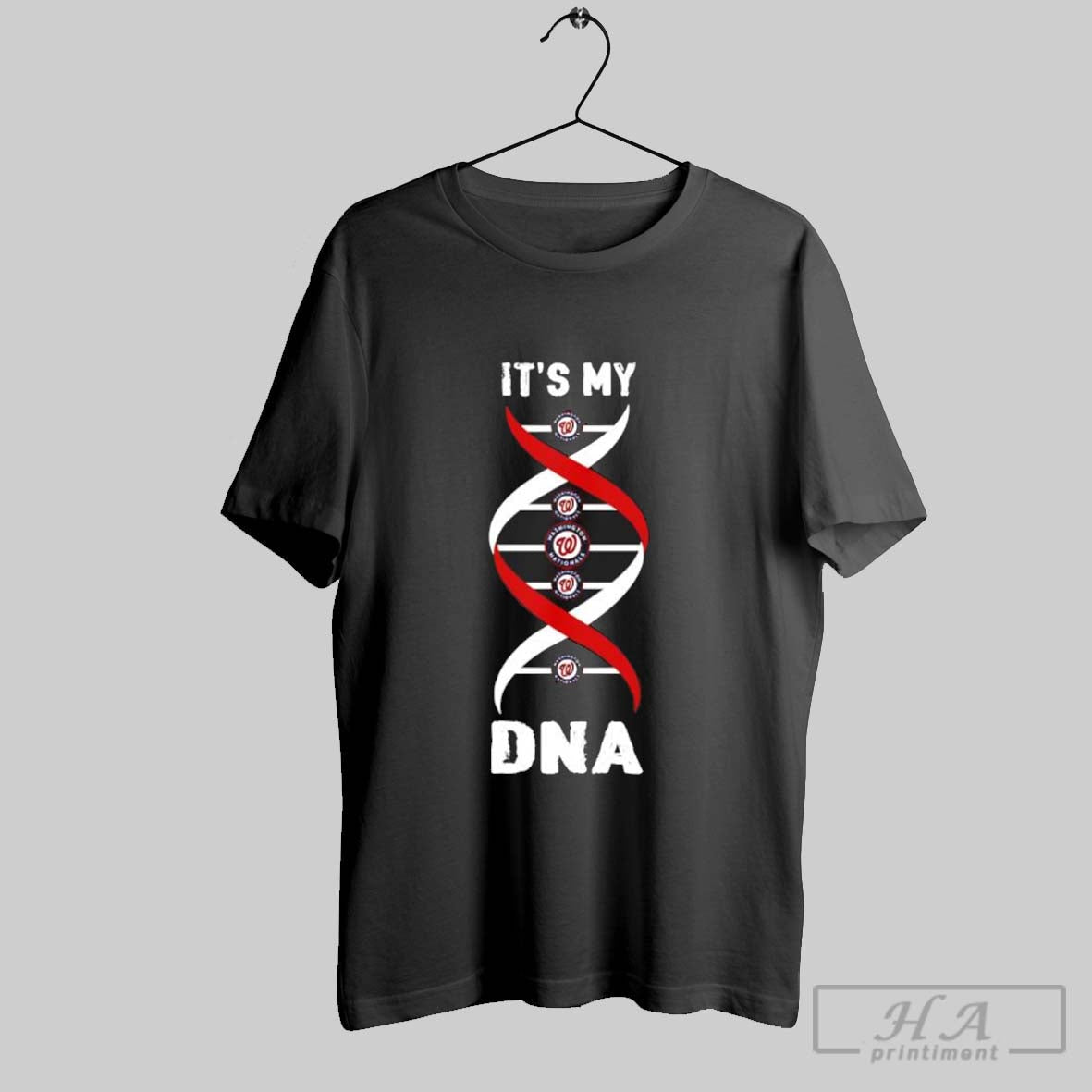 Washington Nationals Its My Dna - Adult & Kids T-Shirts, Sweatshirts & Hoodies apparel design preview 1
