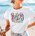 Washington Neon Splash DTF Transfers THIS IS NOT - Adult & Kids T-Shirts, Sweatshirts & Hoodies apparel design preview 1