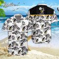 Wasps RFC Premiership Rugby Custom Name Hawaiian - Adult & Kids T-Shirts, Sweatshirts & Hoodies apparel design preview 1