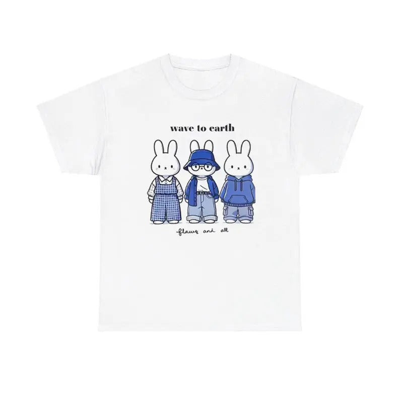 Wave Earth Miffy Meme Menswear - Adult & Kids T-Shirts, Sweatshirts & Hoodies apparel design preview 1