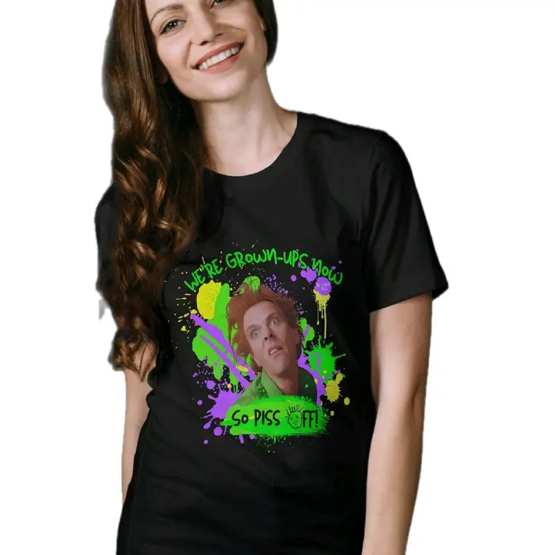 "We'Re Grown Ups Now So Piss Off" Fred Cotton - Adult & Kids T-Shirts, Sweatshirts & Hoodies apparel design preview 1