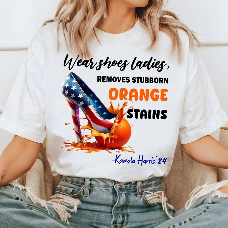 Shoes Removes Stubborn Orange Stains Kamal Harr1s - Adult & Kids T-Shirts, Sweatshirts & Hoodies apparel design preview 1