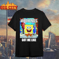 Weekends got me like - Adult & Kids T-Shirts, Sweatshirts & Hoodies apparel design preview 1