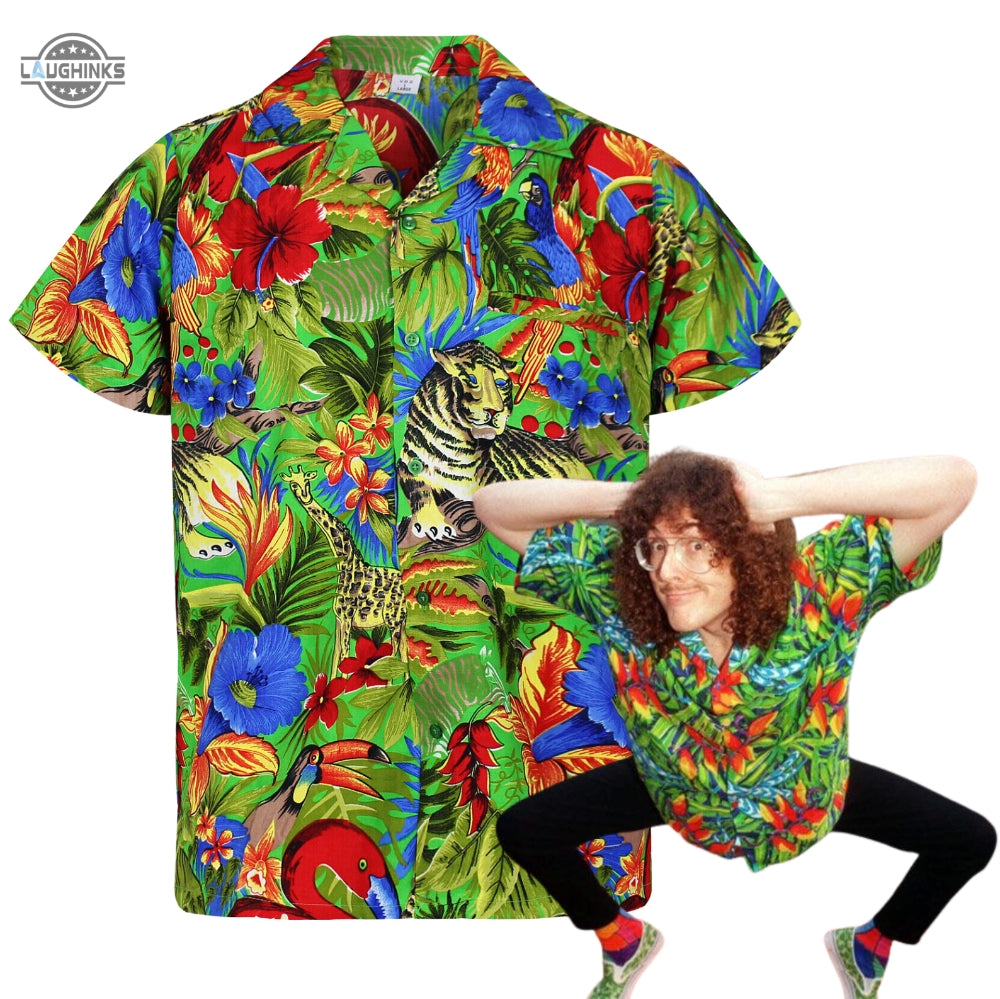 Weird Al Hawaiian Yankovic And Shorts Button Up 80S - Adult & Kids T-Shirts, Sweatshirts & Hoodies apparel design preview 1