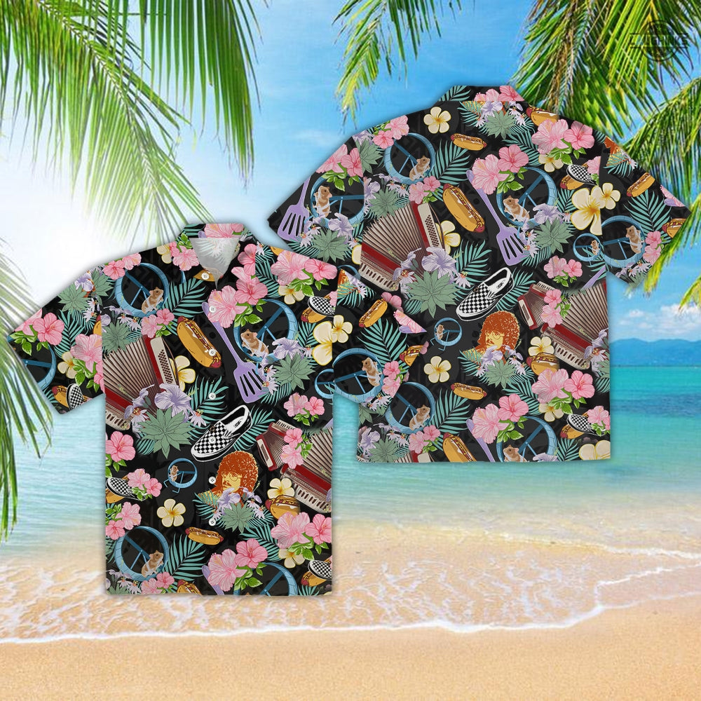 Weird Al Yankovic Hawaiian And Shorts All Over - Adult & Kids T-Shirts, Sweatshirts & Hoodies apparel design preview 1