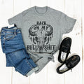 Western Fit Polyester Cotton Top Bull Skull - Adult & Kids T-Shirts, Sweatshirts & Hoodies apparel design preview 1
