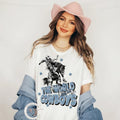 Western World Needs More Cowboys Cowboy Sublimation - Adult & Kids T-Shirts, Sweatshirts & Hoodies apparel design preview 1