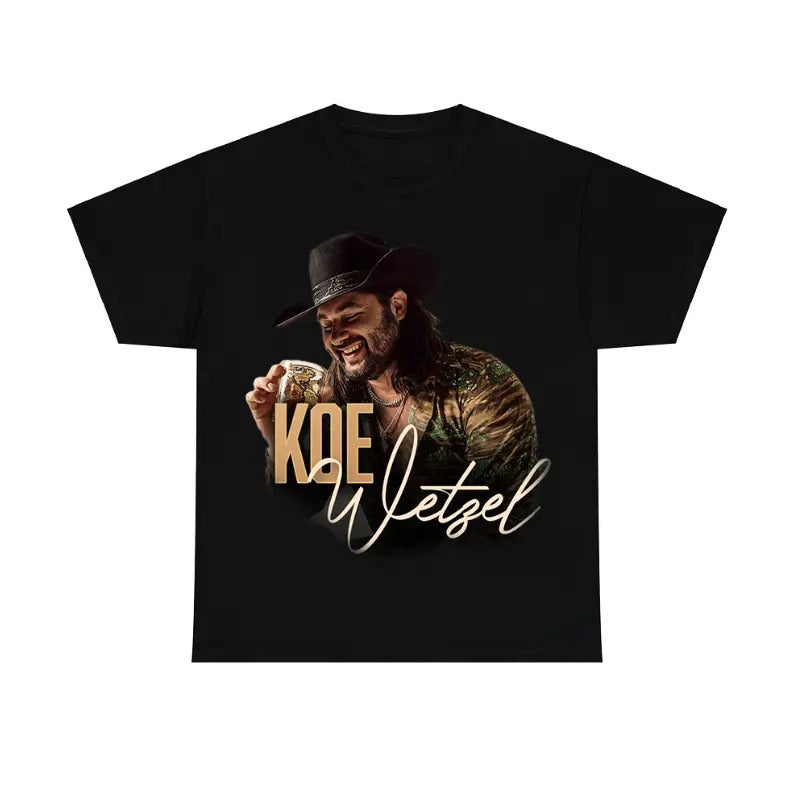 Wetzell Country Music Koe Tour 2025 Fans Shirt1 - Adult & Kids T-Shirts, Sweatshirts & Hoodies apparel design preview 1
