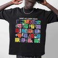 What We Learn Black History Lives Matter Month Human - Adult & Kids T-Shirts, Sweatshirts & Hoodies apparel design preview 1