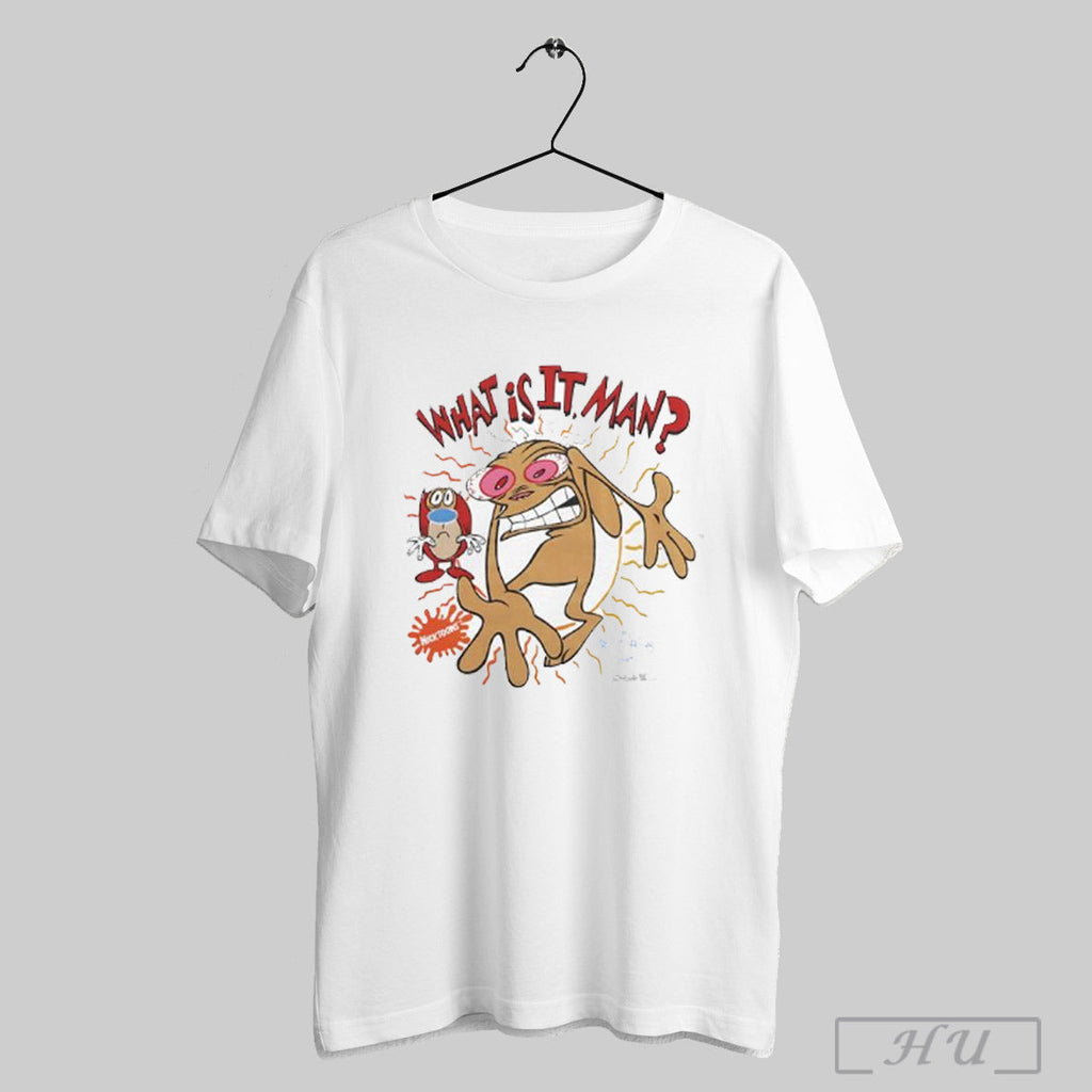 What Is It Man Cartoon Characters - Adult & Kids T-Shirts, Sweatshirts & Hoodies apparel design preview 1