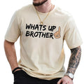 What'S Up Brother Streamer Sketch Funny Meme Gamer - Adult & Kids T-Shirts, Sweatshirts & Hoodies apparel design preview 1